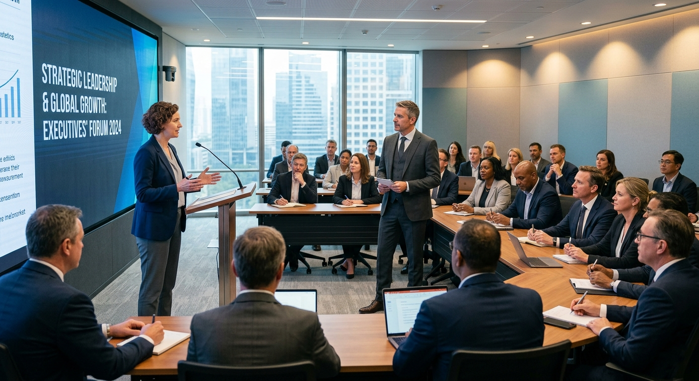 Corporate training environment and executive optimization architecture